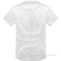 Body White Fit Camisas casuales de mangas cortas